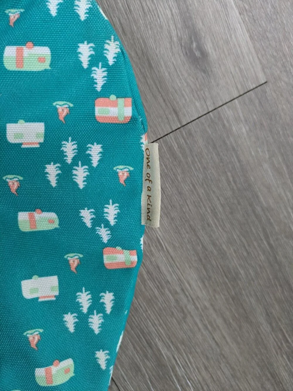Kavu Rope Sling, Teal Camping Print